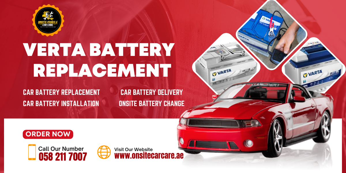 Varta Battery Replacement Dubai